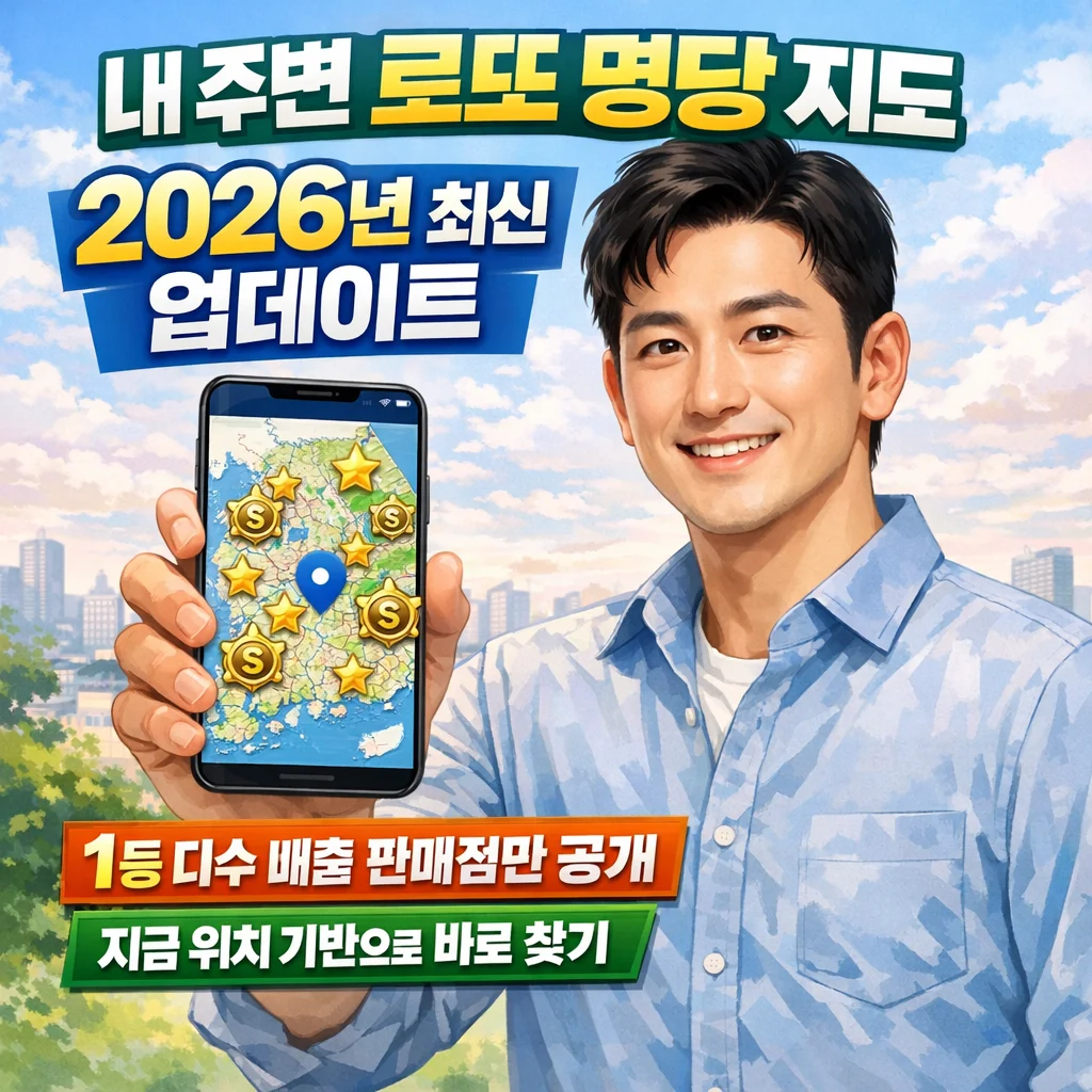 지역별 로또 명당 주소 검색