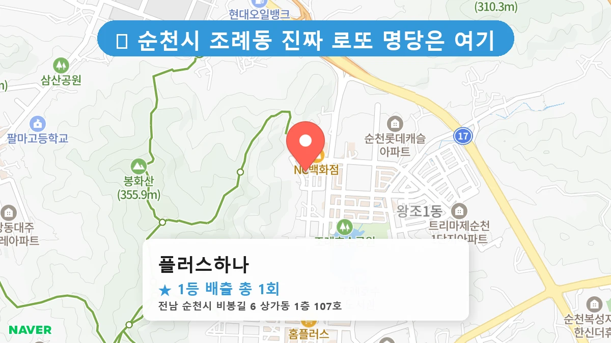 플러스하나 네이버 지도