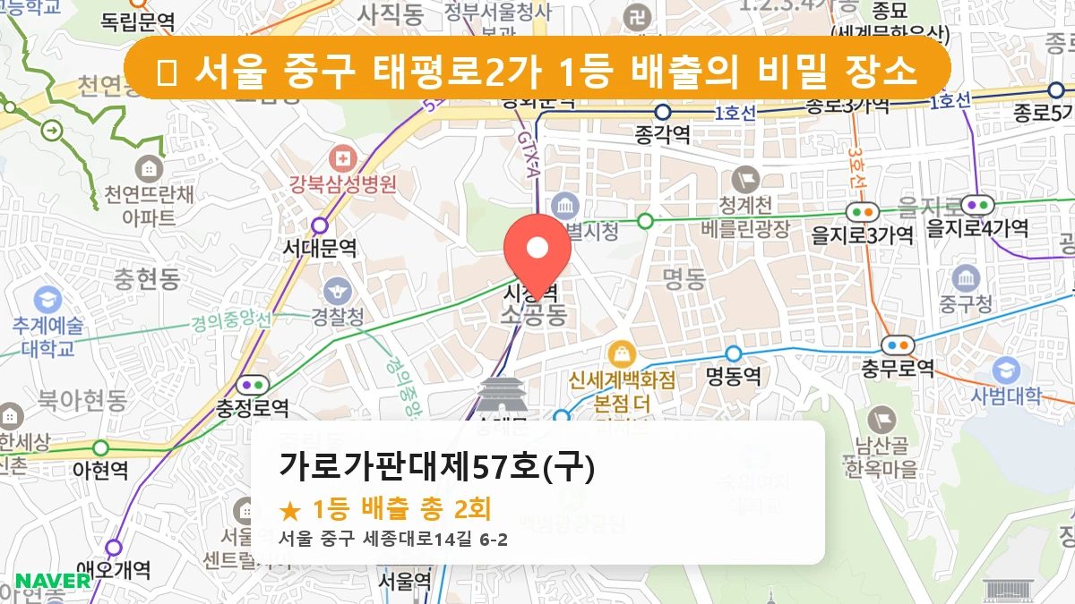 가로가판대제57호(구) 네이버 지도