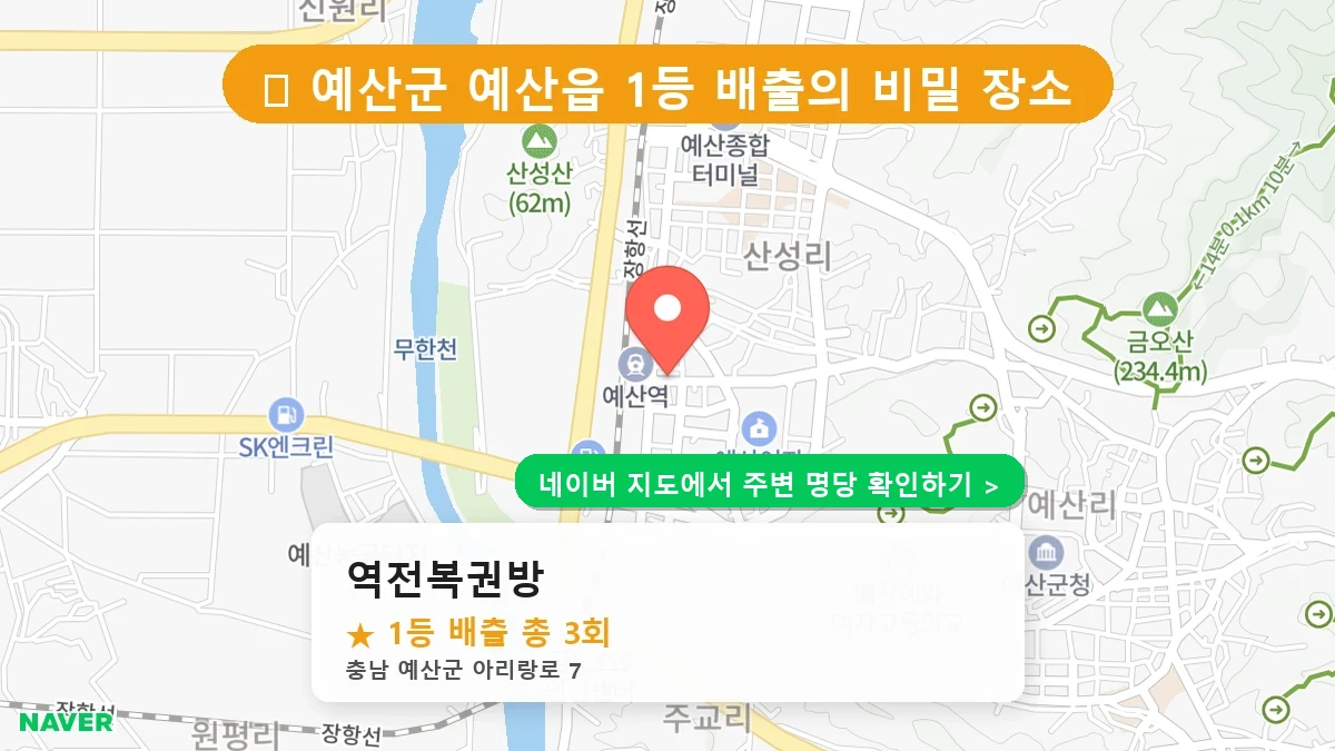 역전복권방 네이버 지도