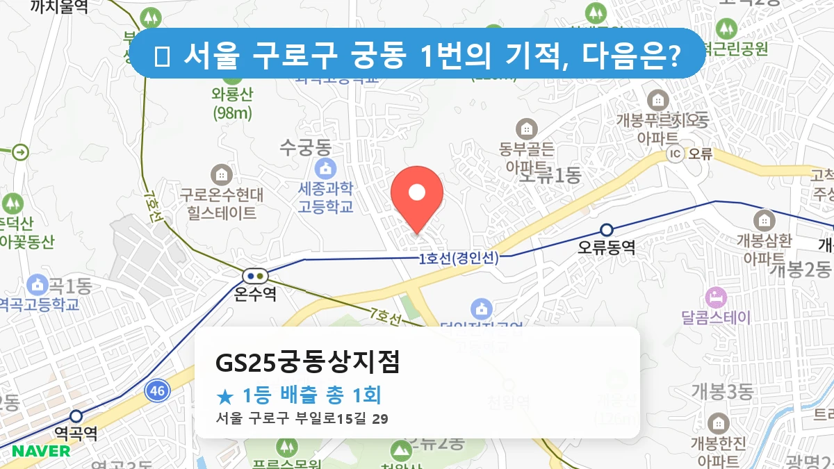GS25궁동상지점 네이버 지도