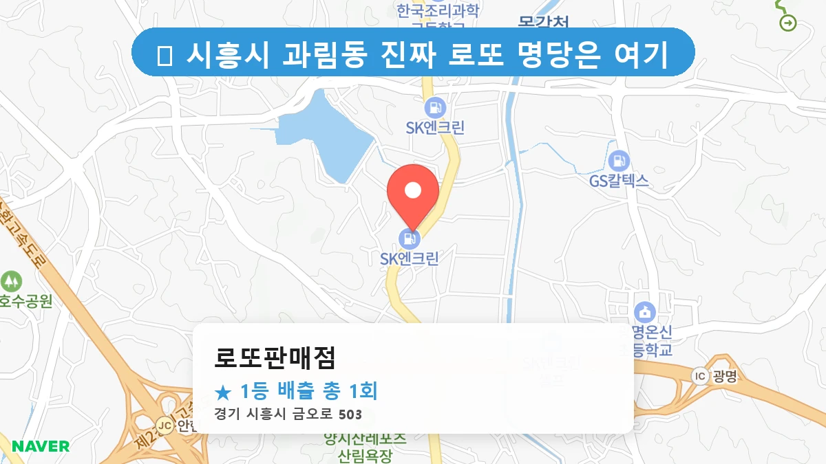 로또판매점 네이버 지도