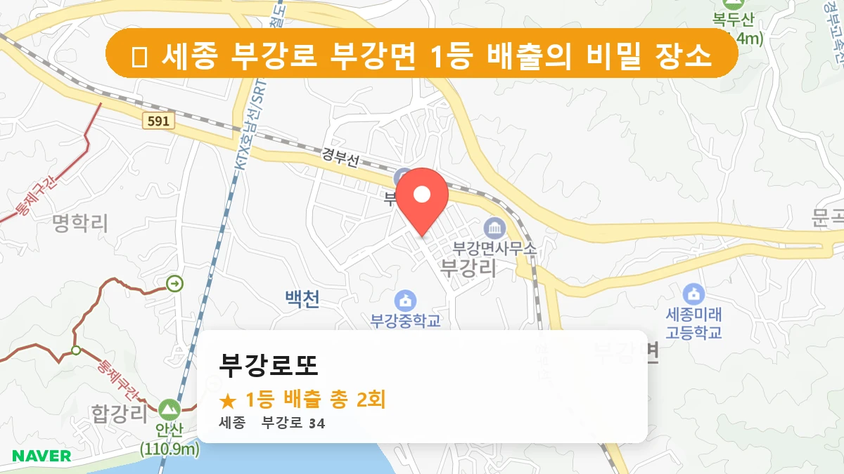 부강로또 네이버 지도
