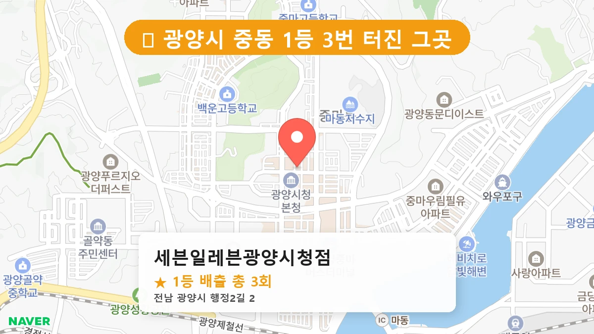 동행복권 시청점 네이버 지도