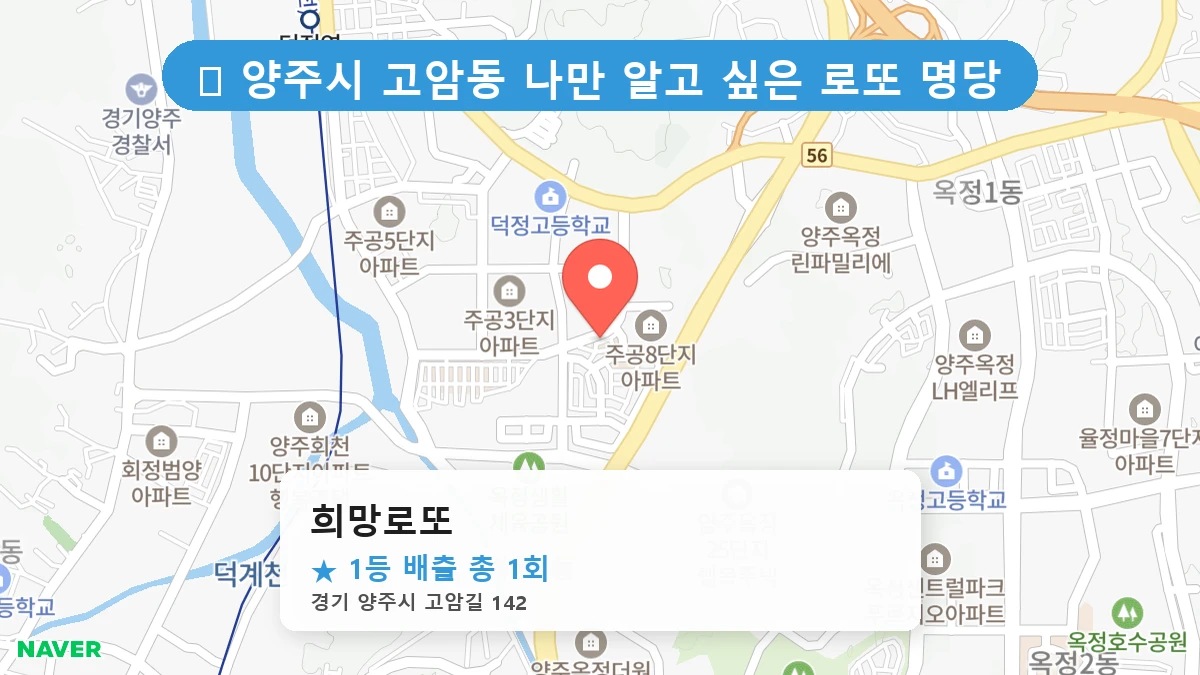 희망로또 네이버 지도