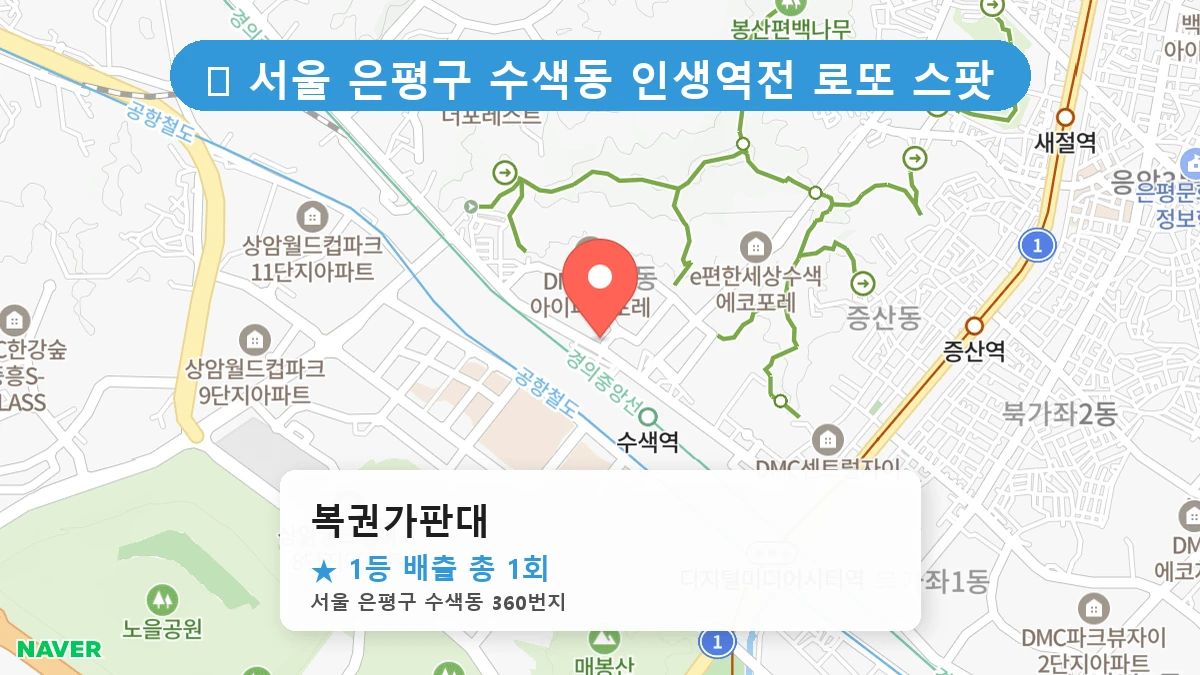 복권가판대 네이버 지도
