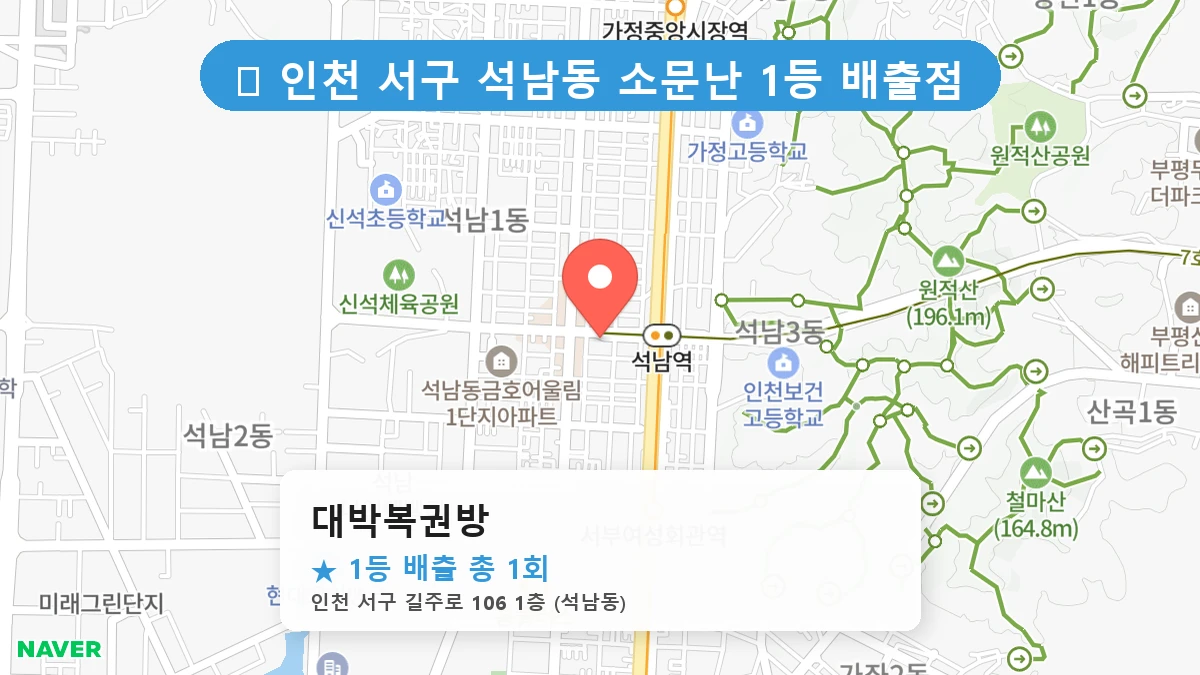 대박복권방 네이버 지도