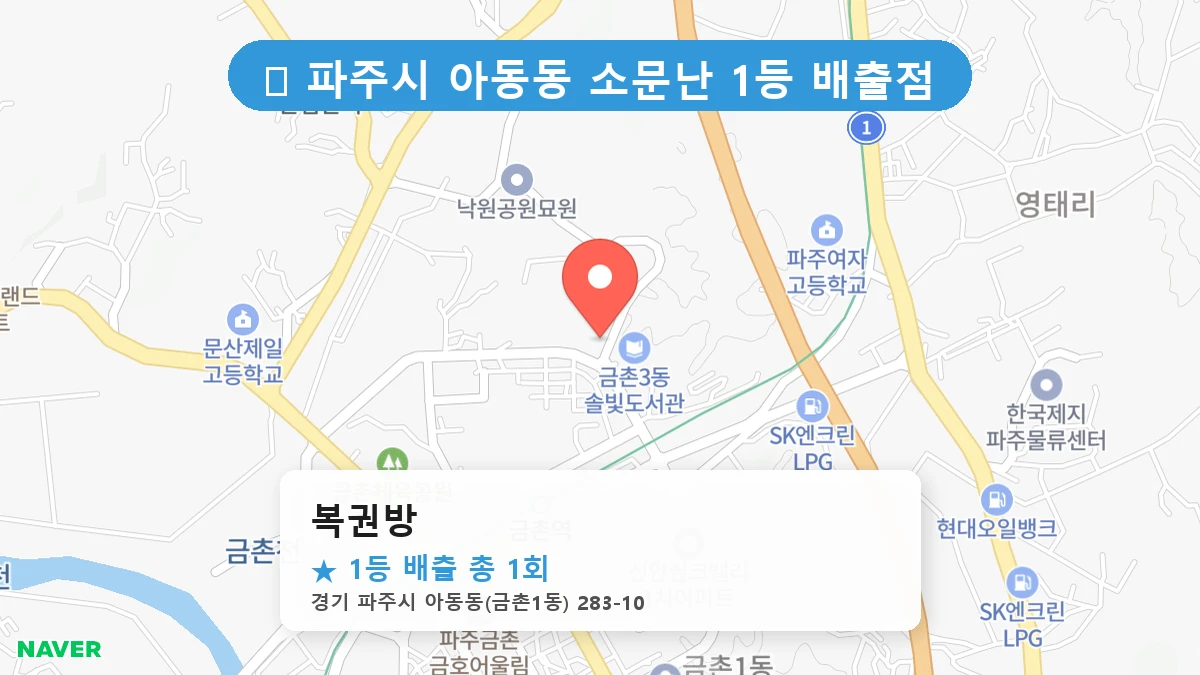 복권방 네이버 지도