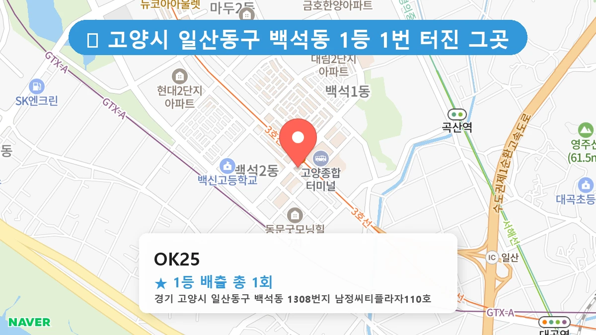OK25 네이버 지도