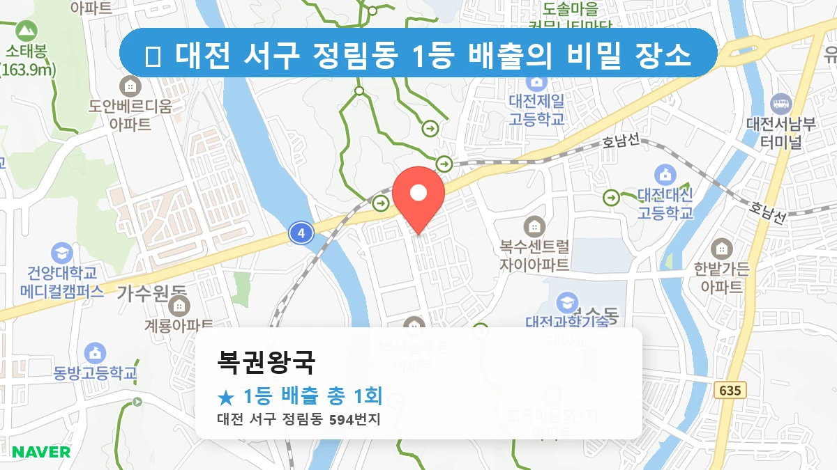 복권왕국 네이버 지도