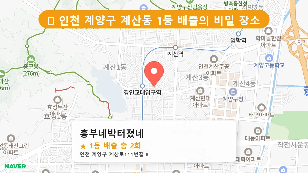 흥부네박터졌네 네이버 지도