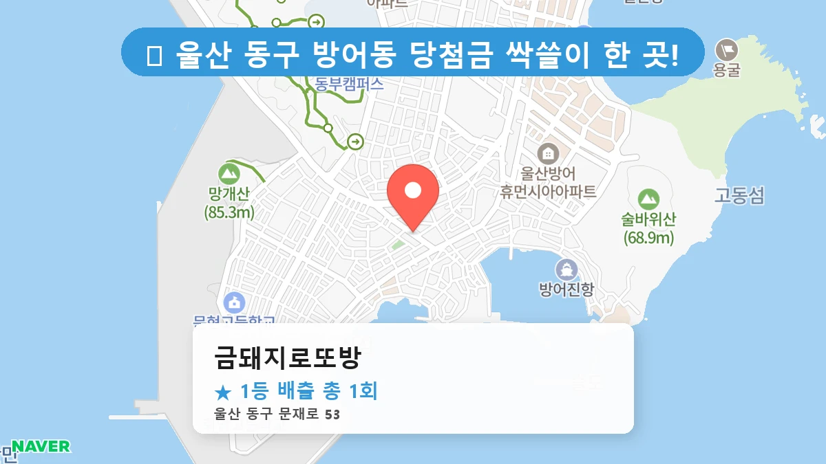 금돼지로또방 네이버 지도