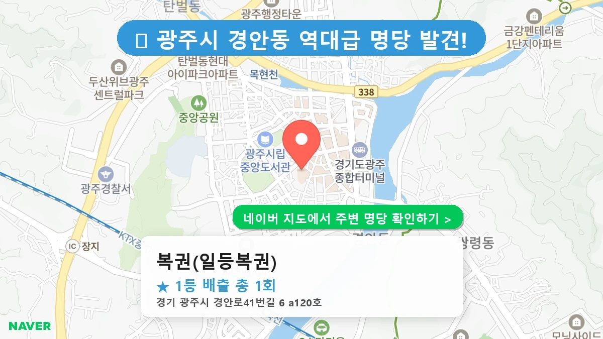 복권(일등복권) 네이버 지도