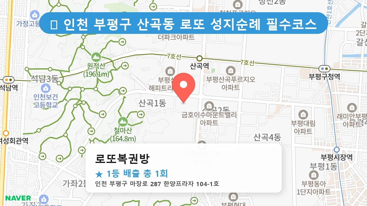 로또복권방 네이버 지도