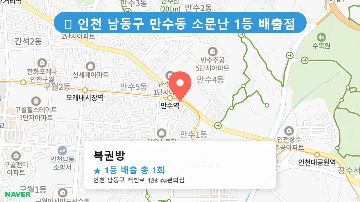 복권방 네이버 지도
