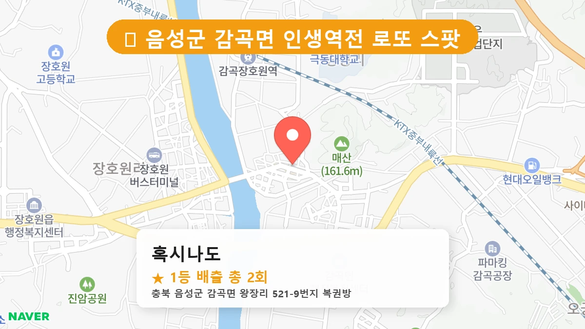 혹시나도 네이버 지도