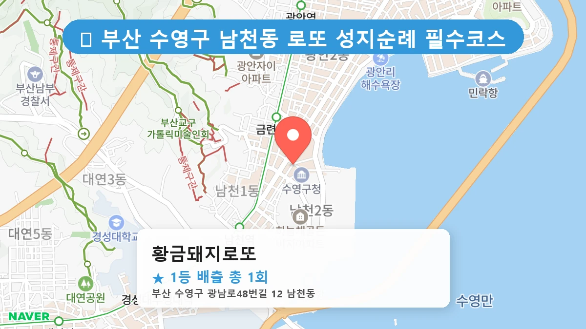 황금돼지로또 네이버 지도