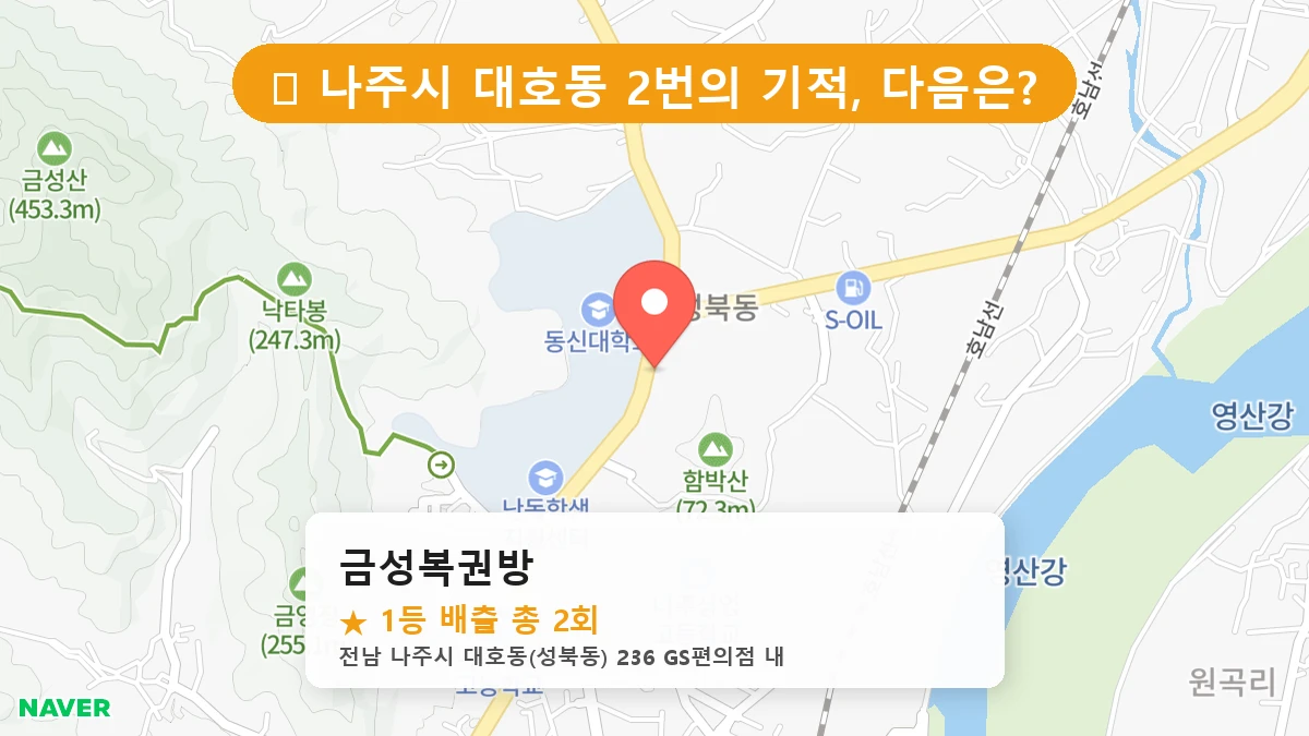 금성복권방 네이버 지도