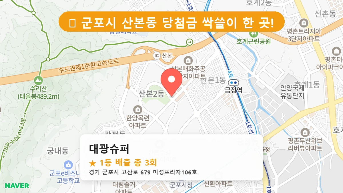 대광슈퍼 네이버 지도