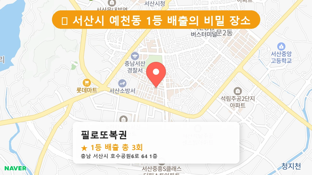 필로또복권 네이버 지도