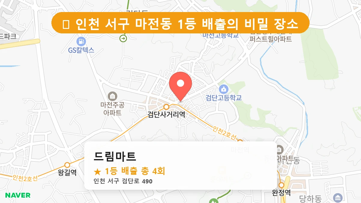드림마트 네이버 지도