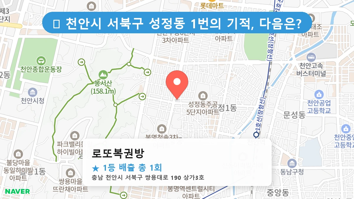 로또복권방 네이버 지도