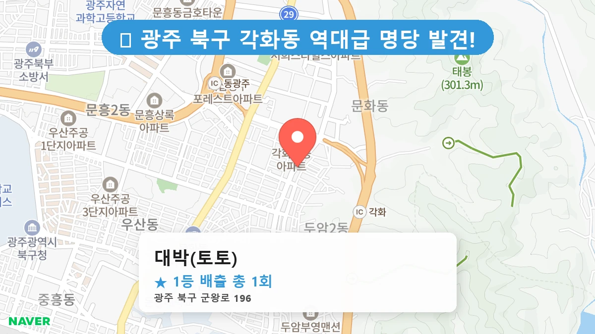대박(토토) 네이버 지도