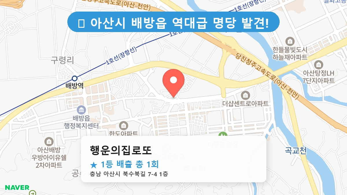 행운의집로또 네이버 지도