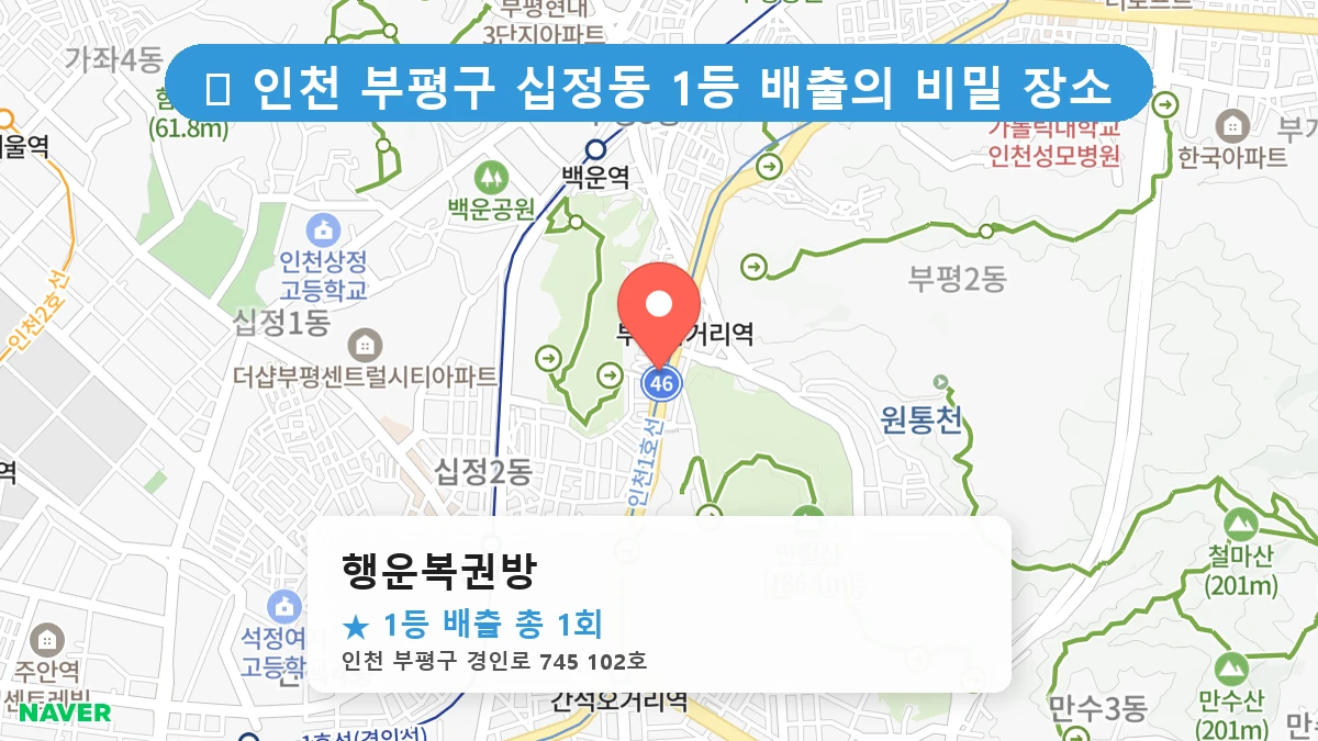 행운복권방 네이버 지도