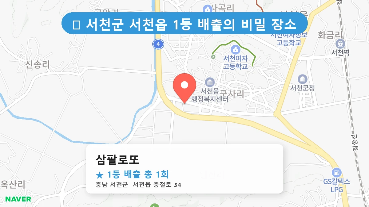 삼팔로또 네이버 지도