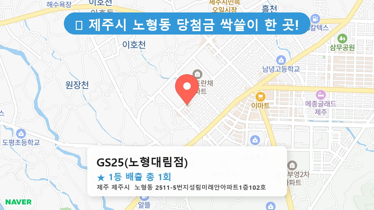GS25(노형대림점) 네이버 지도
