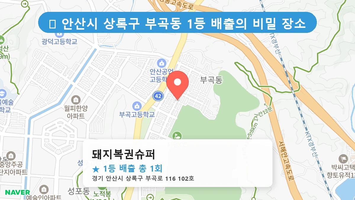 돼지복권슈퍼 네이버 지도