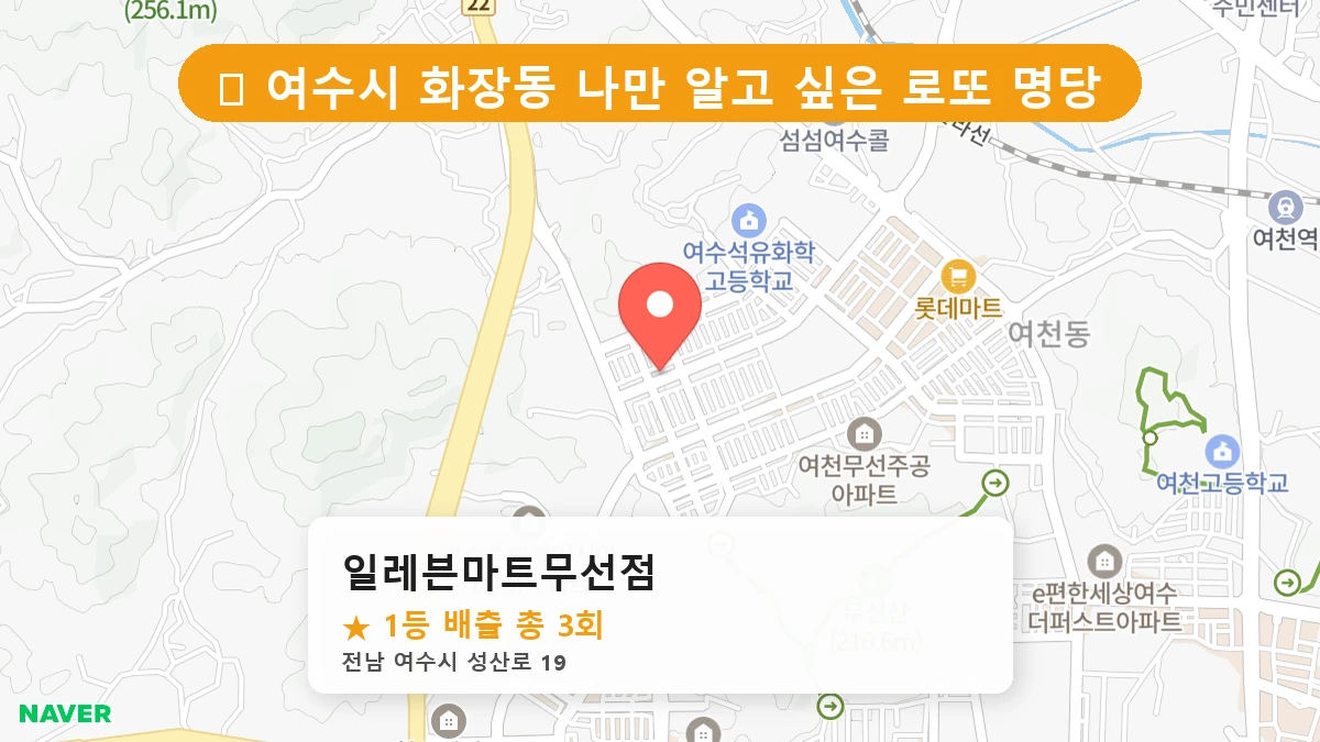 일레븐마트무선점 네이버 지도