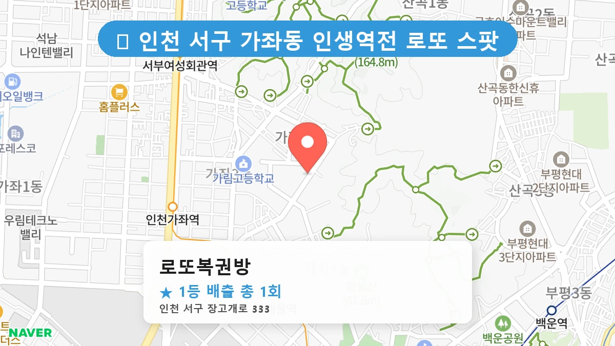 로또복권방 네이버 지도