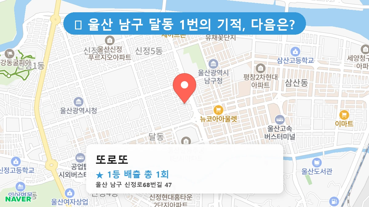 또로또 네이버 지도