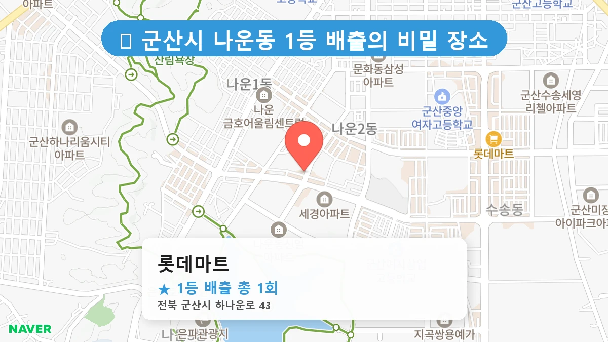 롯데마트 네이버 지도