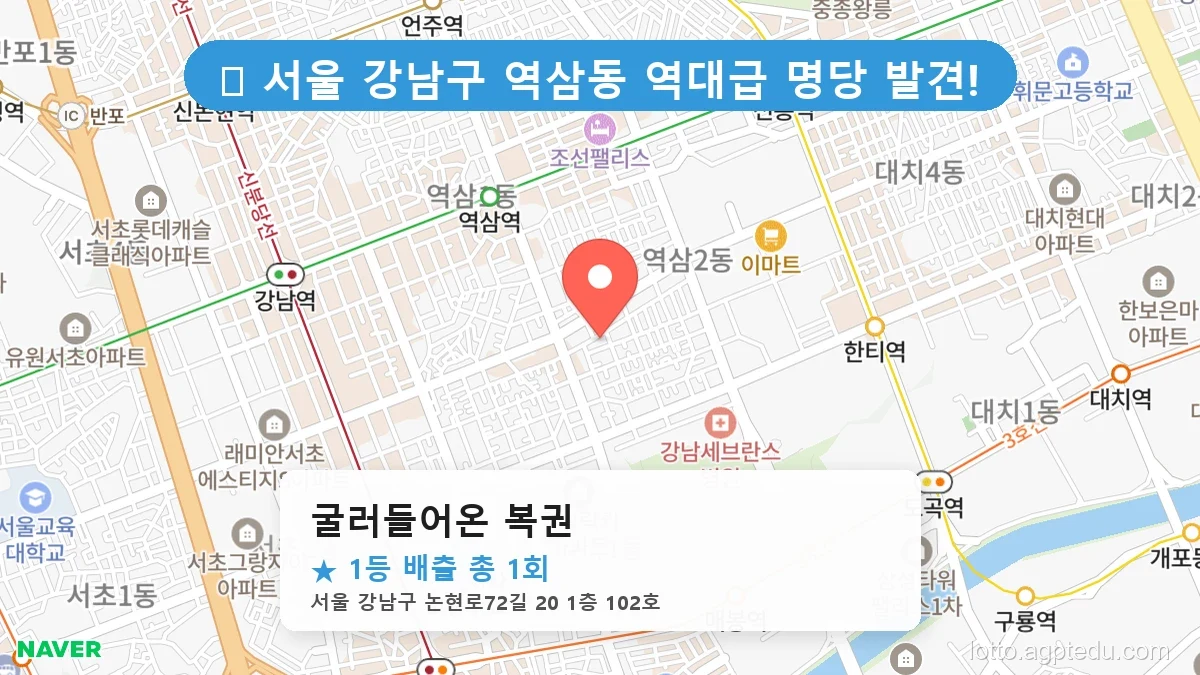 [1201회 로또 1등 판매점] 창원 안골동·순천 연향동 로또 명당 & 구미 인의동 1등 당첨점 전국 분석
