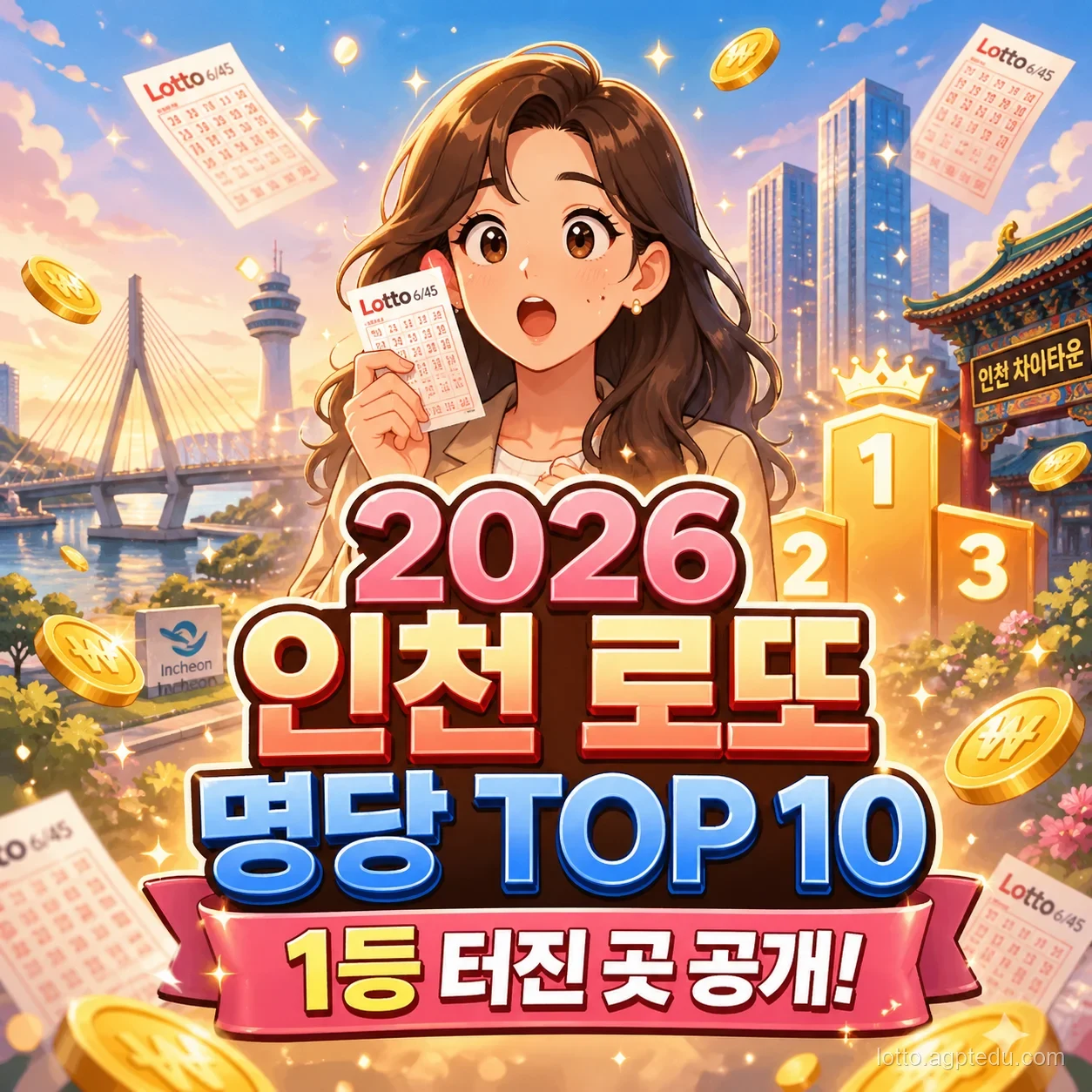 [2026 인천 로또 명당 순위 TOP 10], 1등 최다 배출 판매점 리스트