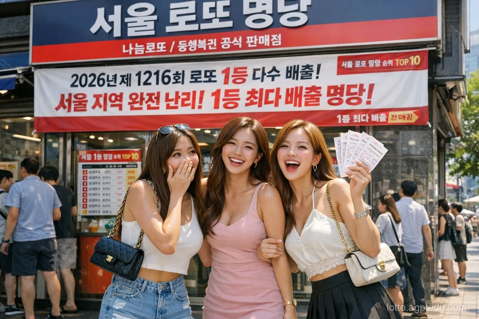 [서울 로또 명당] 역대 1등 당첨 최다 배출점 TOP 10 총정리