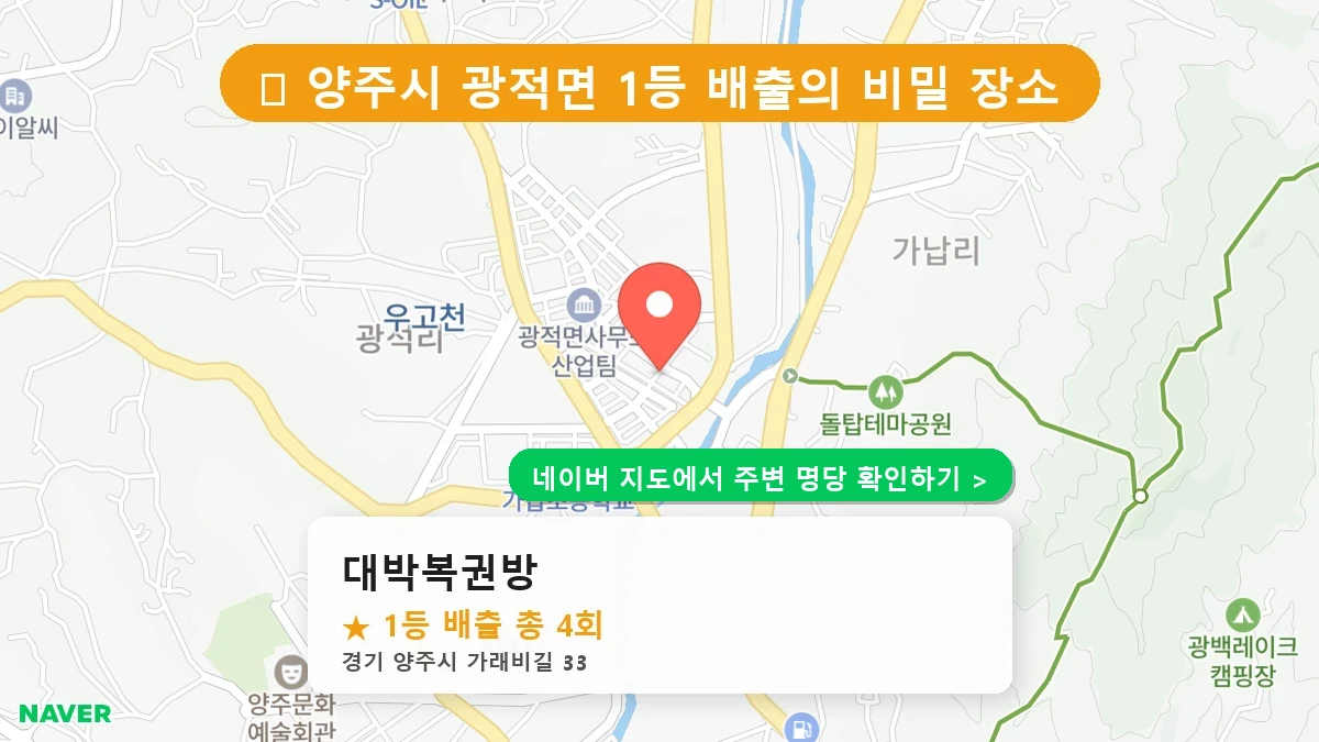 대박복권방 네이버 지도