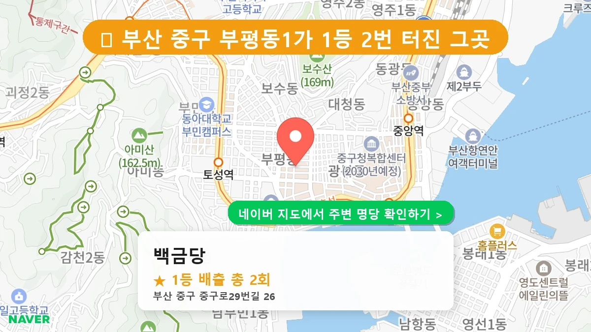 백금당 네이버 지도