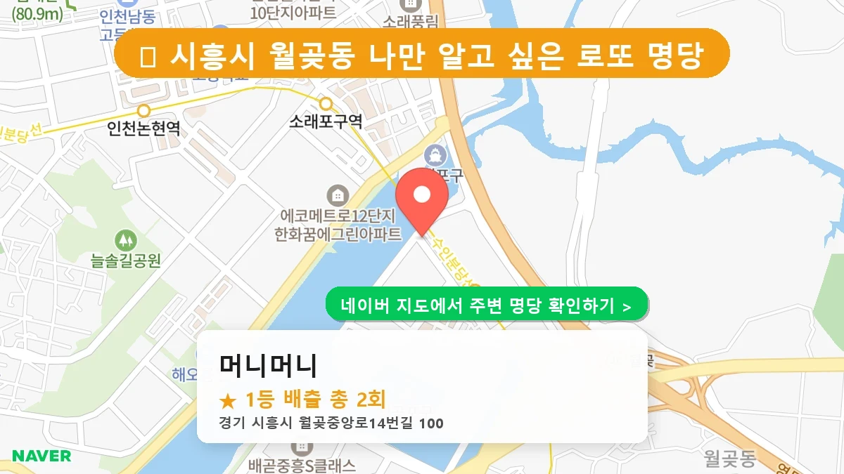 머니머니 네이버 지도