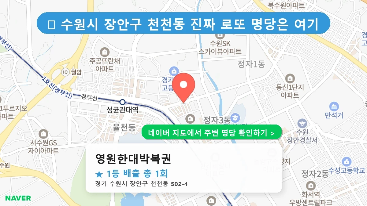 영원한대박복권 네이버 지도