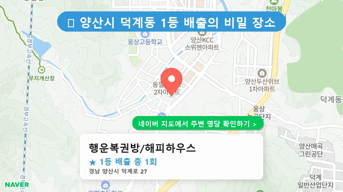 행운복권방/해피하우스 네이버 지도
