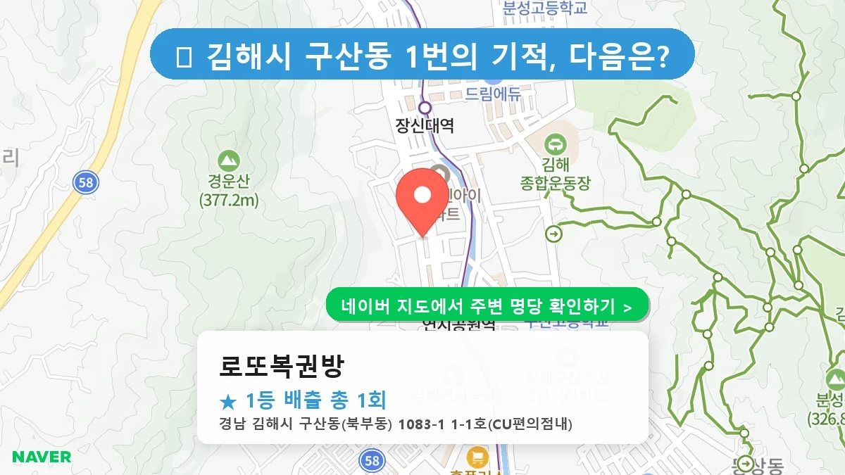 로또복권방 네이버 지도