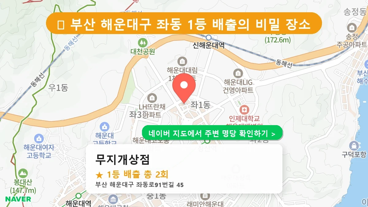 무지개상점 네이버 지도