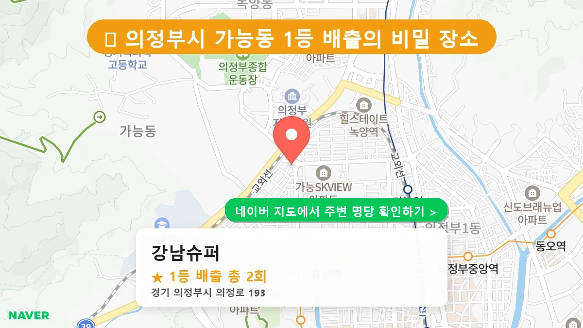 강남슈퍼 네이버 지도