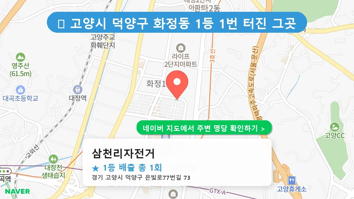 삼천리자전거 네이버 지도