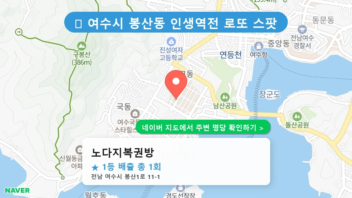 노다지복권방 네이버 지도