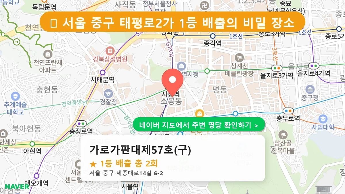 가로가판대제57호(구) 네이버 지도